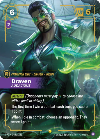 Draven Audacious [SFD-148a] (Alt Art)
