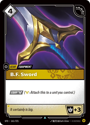 B.F. Sword [SFD-161]