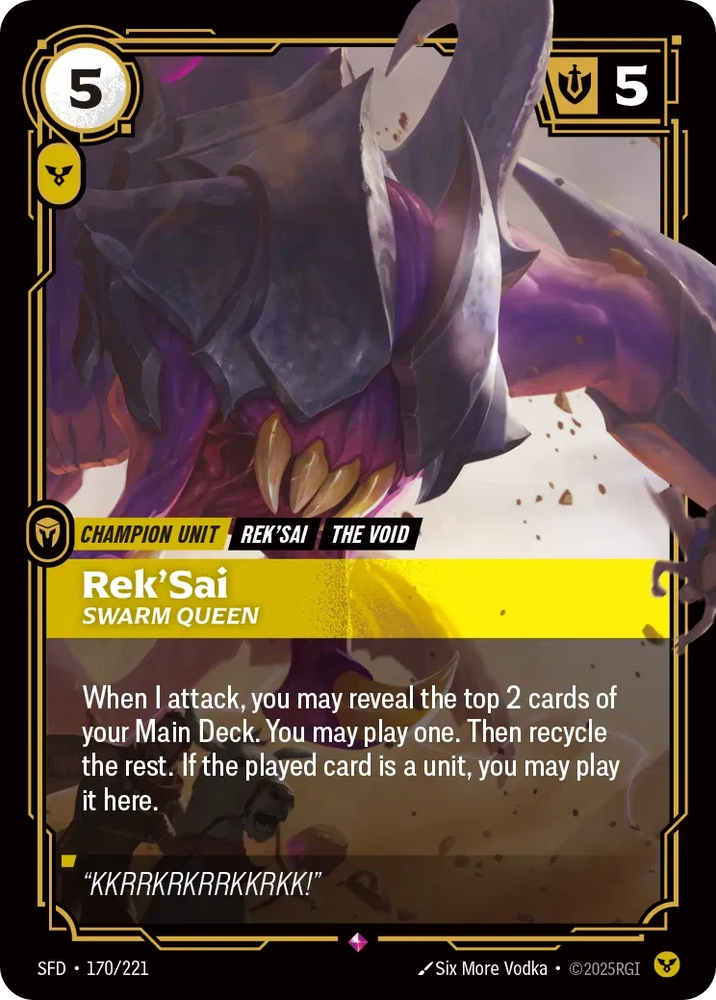 Rek'Sai Swarm Queen [SFD-170]