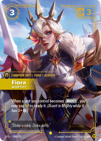 Fiora Worthy [SFD-180a] (Alt Art)