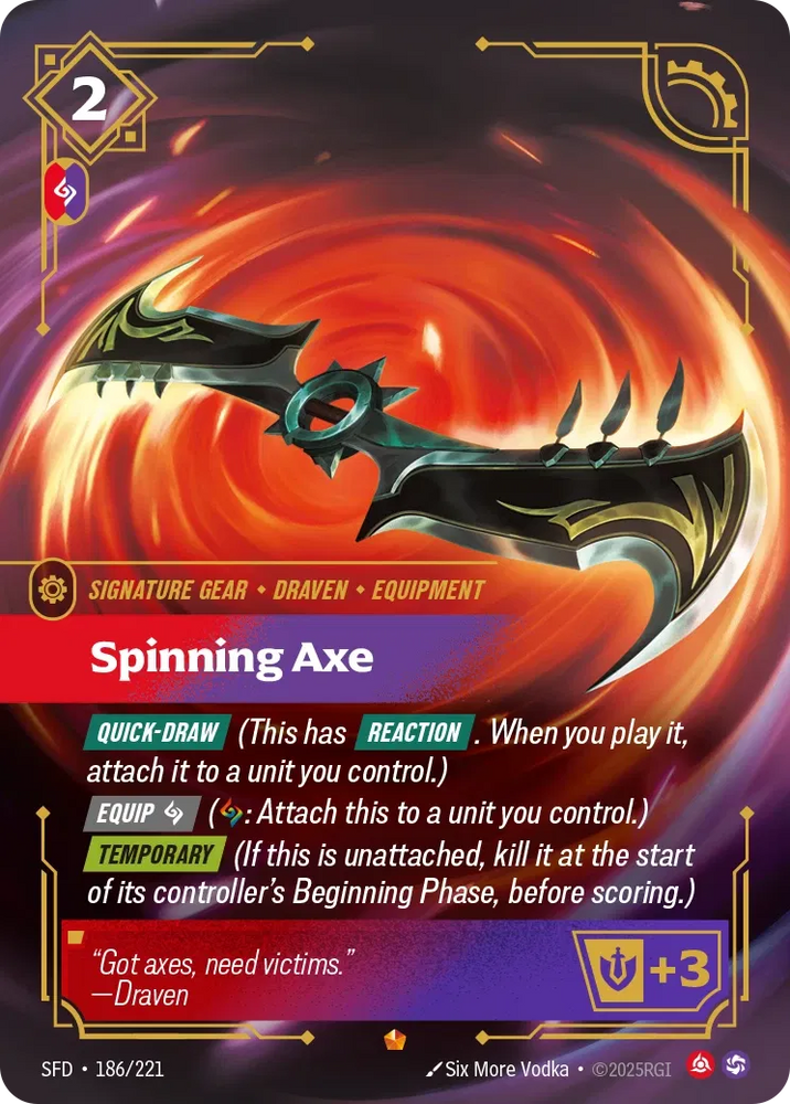 Spinning Axe [SFD-186]