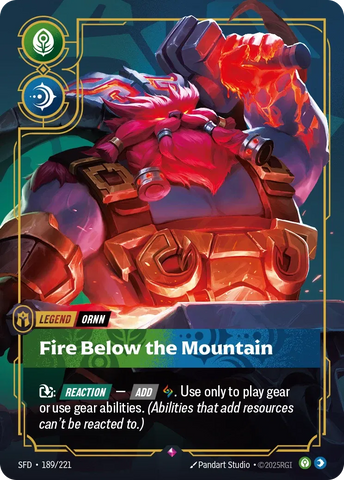 Ornn Fire Below the Mountain [SFD-189]