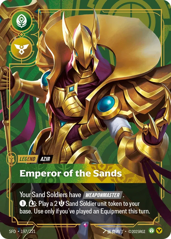 Azir Emperor of the Sands [SFD-197]