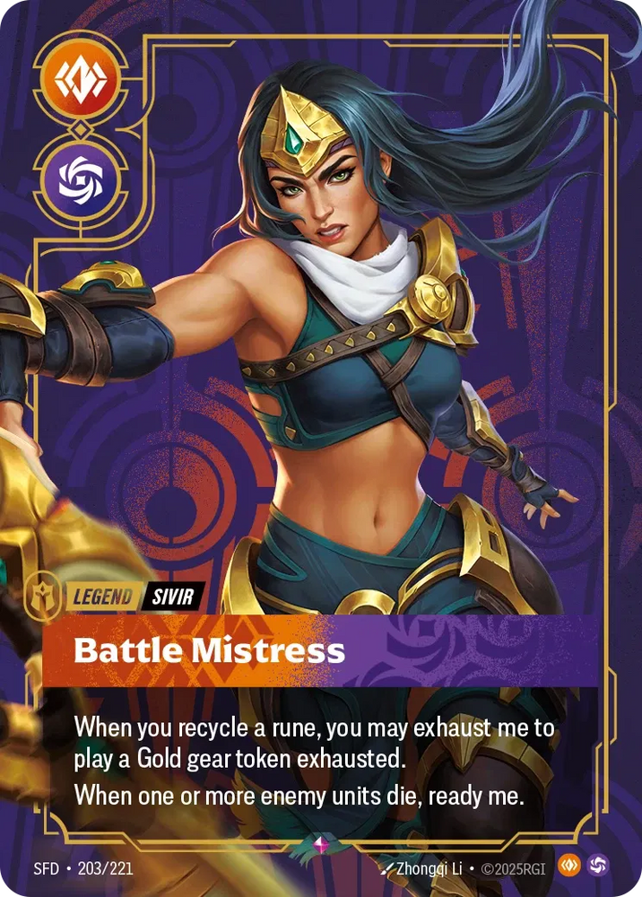 Sivir Battle Mistress [SFD-203]