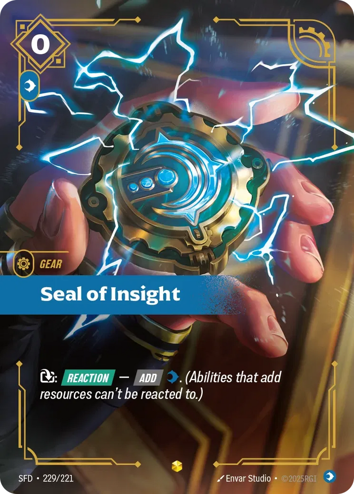Seal of Insight [SFD-229] (Overnumber)