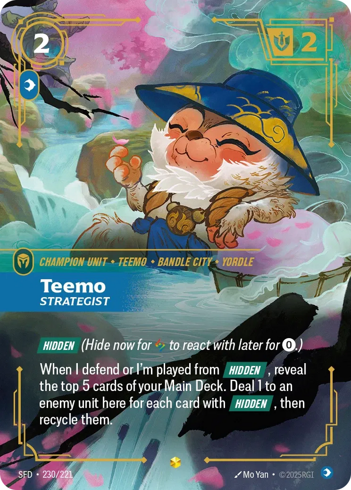 Teemo Strategist [SFD-230] (Overnumber)