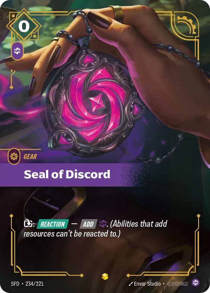 Seal of Discord [SFD-234] (Overnumber)