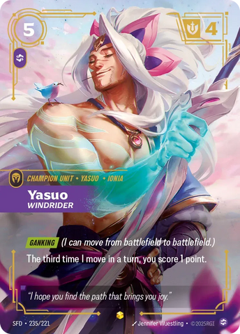 Yasuo Windrider [SFD-235] (Overnumber)