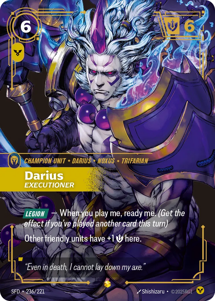 Darius Executioner [SFD-236] (Overnumber)