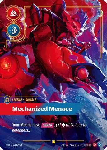 Rumble Mechanized Menace [SFD-240] (Overnumber)