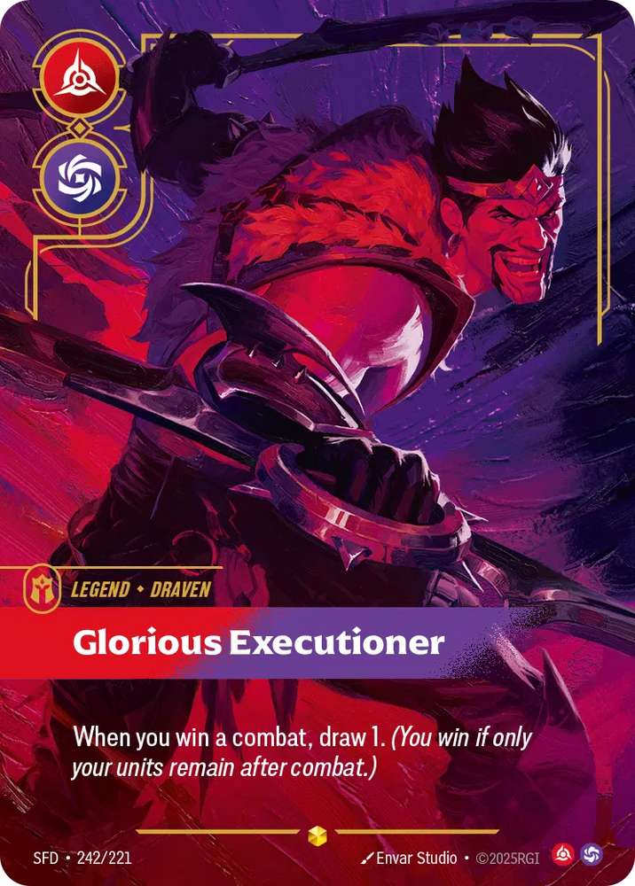 Draven Glorious Executioner [SFD-242] (Overnumber)