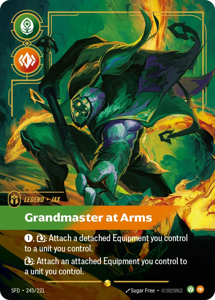 Jax Grandmaster At Arms [SFD-245] (Overnumber)