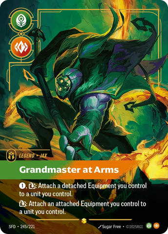 Jax Grandmaster At Arms [SFD-245] (Overnumber)