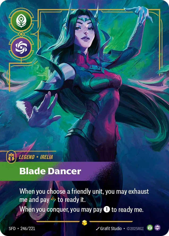 Irelia Blade Dancer [SFD-246] (Overnumber)