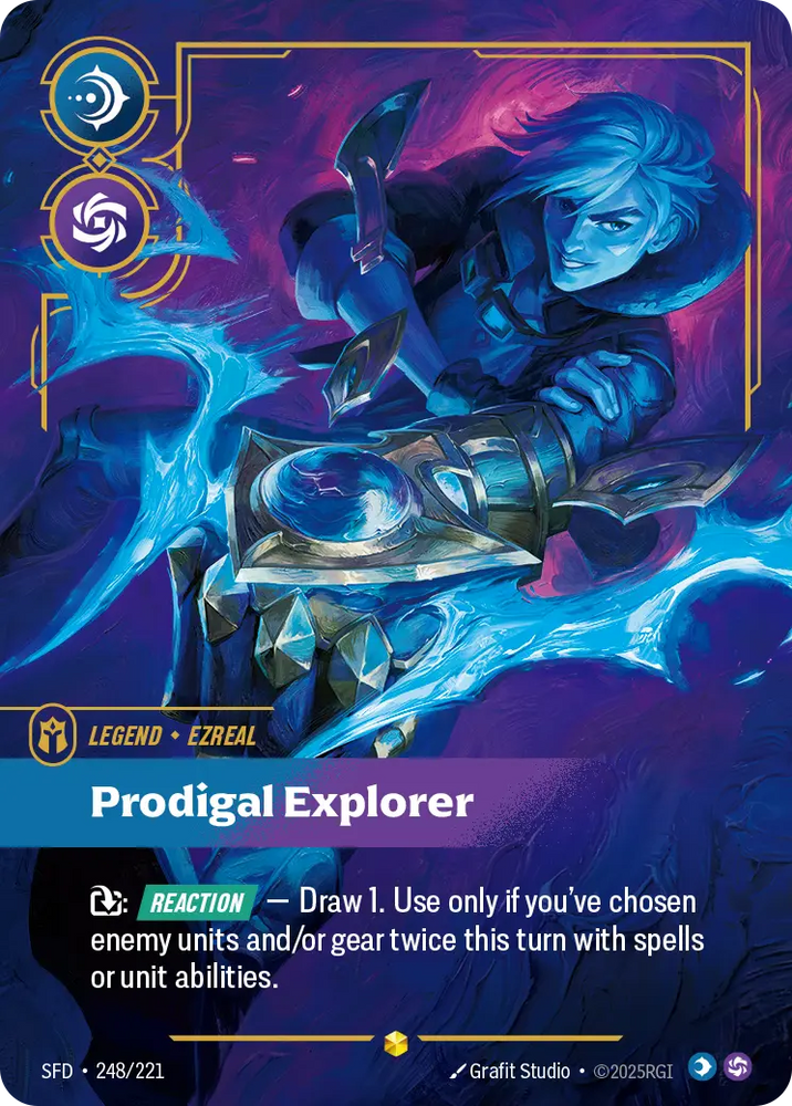 Ezreal Prodigal Explorer [SFD-248] (Overnumber)