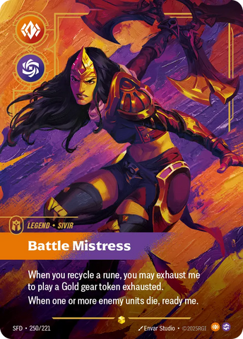Sivir Battle Mistress [SFD-251] (Overnumber)