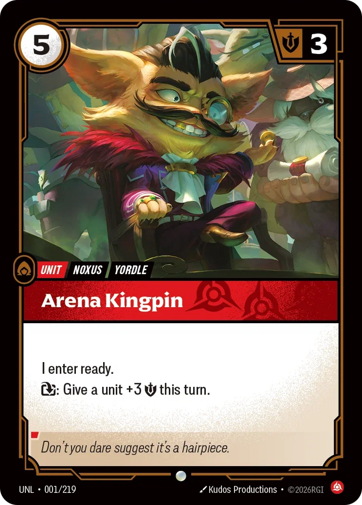 Arena Kingpin - Unleashed (UNL 001/219)