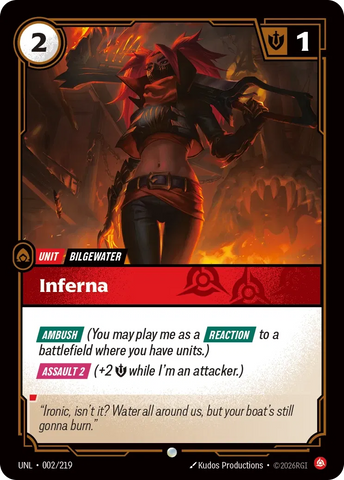 Inferna - Unleashed (UNL 002/219)