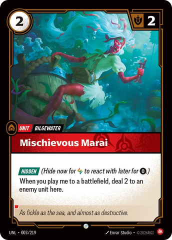 Mischievous Marai - Unleashed (UNL 003/219)