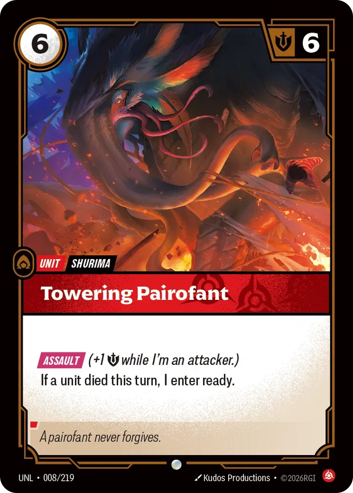 Towering Pairofant - Unleashed (UNL 008/219)