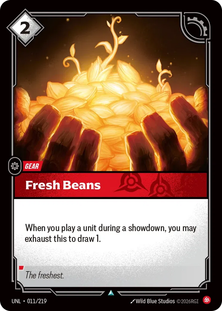 Fresh Beans - Unleashed (UNL 011/219)