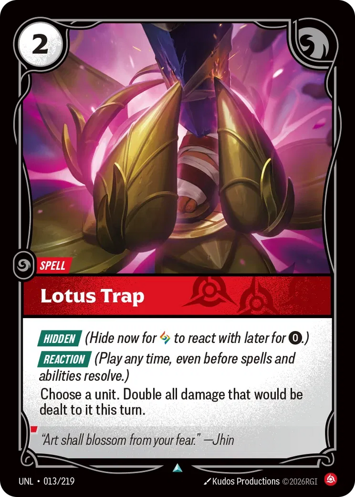 Lotus Trap - Unleashed (UNL 013/219)