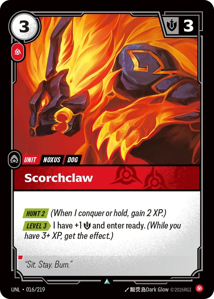 Scorchclaw - Unleashed (UNL 016/219)