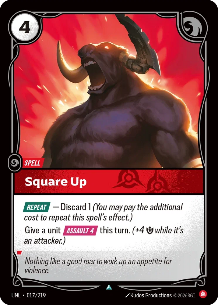 Square Up - Unleashed (UNL 017/219)