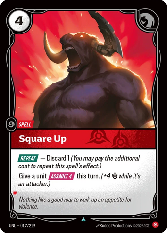 Square Up - Unleashed (UNL 017/219)