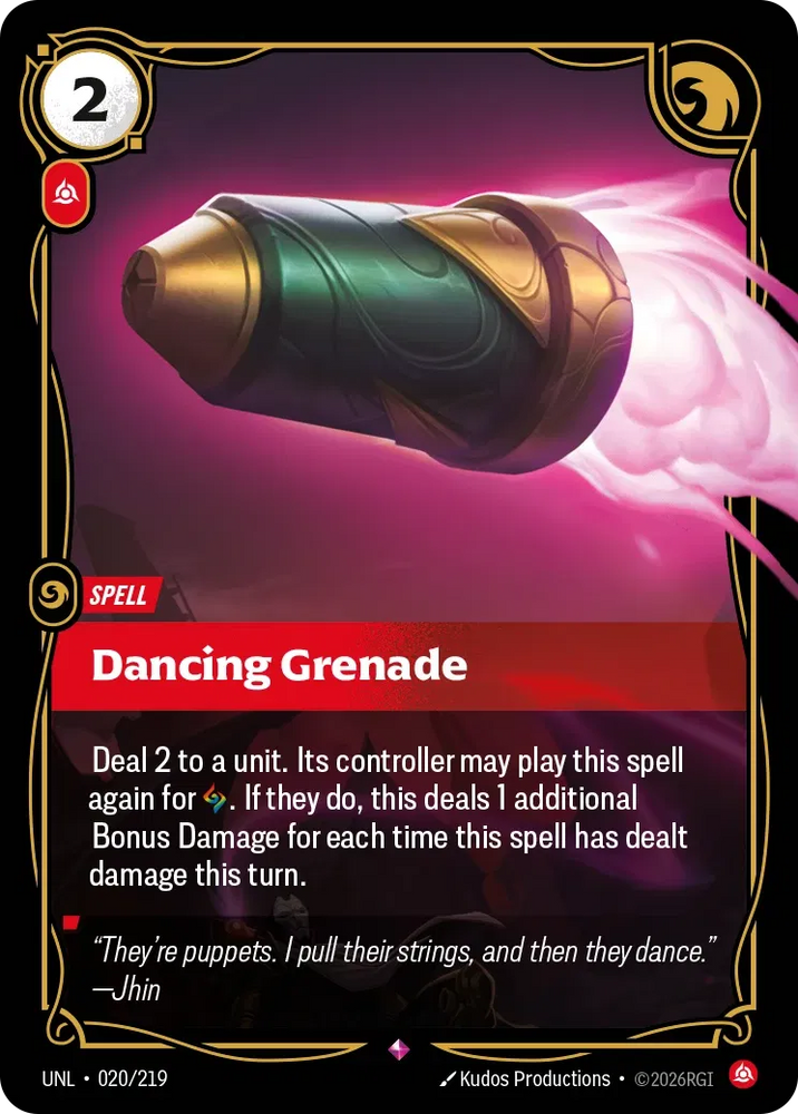 Dancing Grenade - Unleashed (UNL 020/219)