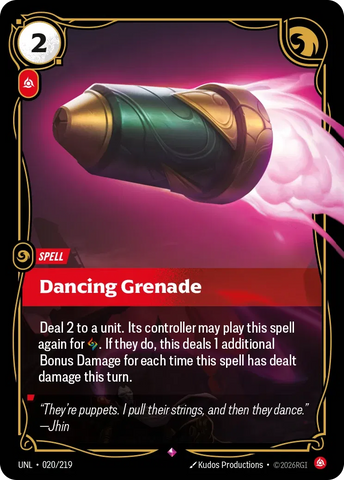 Dancing Grenade - Unleashed (UNL 020/219)