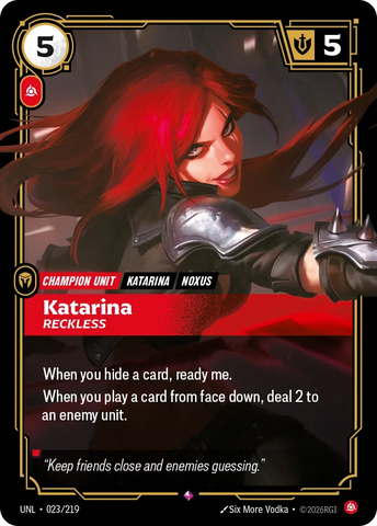 Katarina Reckless - Unleashed (UNL 023/219)