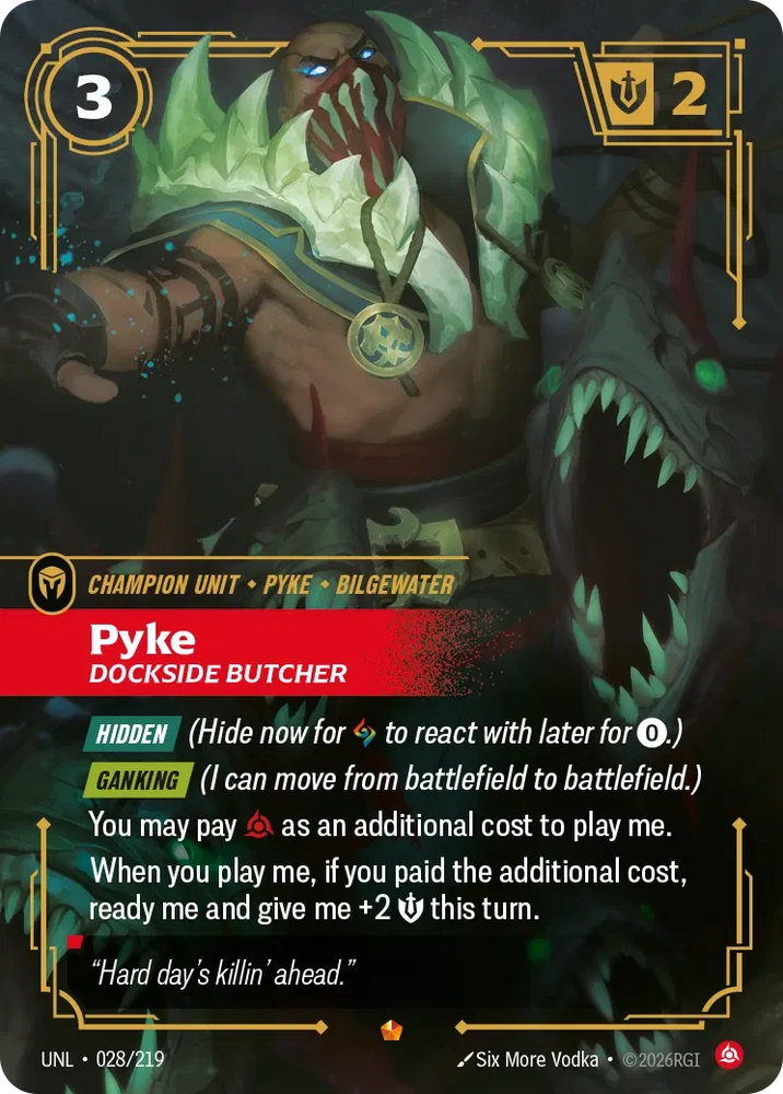 Pyke Dockside Butcher - Unleashed (UNL 028/219)
