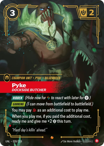 Pyke Dockside Butcher - Unleashed (UNL 028/219)