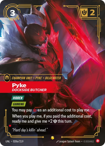 Pyke Dockside Butcher - Unleashed (UNL 028a/219) (Alt Art)