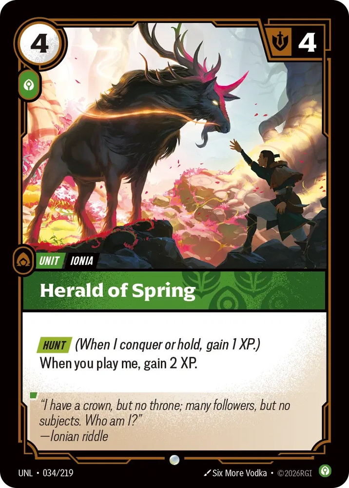 Herald of Spring - Unleashed (UNL 034/219)