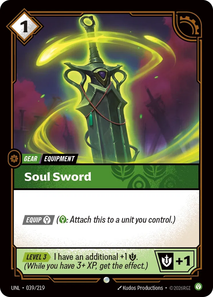 Soul Sword - Unleashed (UNL 039/219)