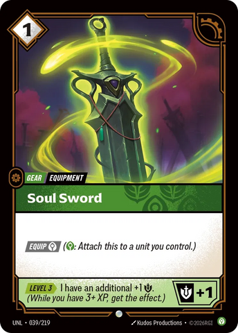 Soul Sword - Unleashed (UNL 039/219)