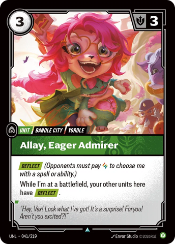 Allay Eager Admirer - Unleashed (UNL 041/219)