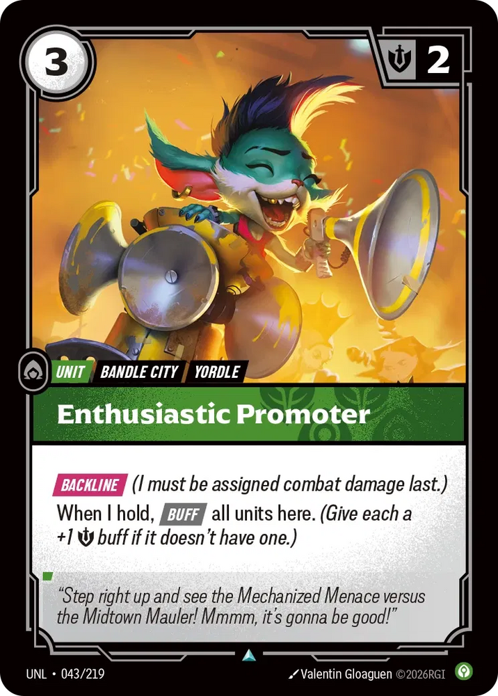 Enthusiastic Promoter - Unleashed (UNL 043/219)