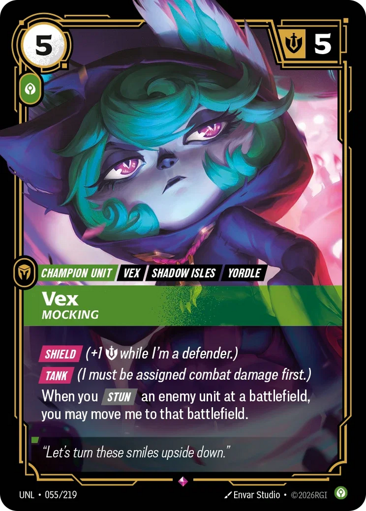 Vex Mocking - Unleashed (UNL 055/219)