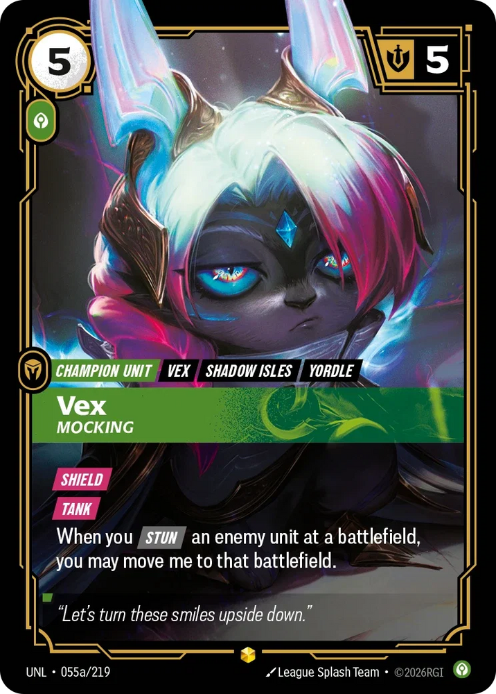 Vex Mocking - Unleashed (UNL 055a/219) (Alt Art)