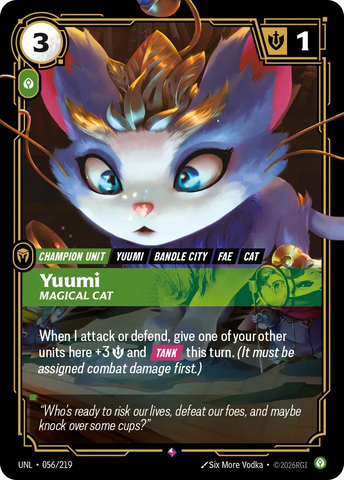 Yuumi Magical Cat - Unleashed (UNL 056/219)