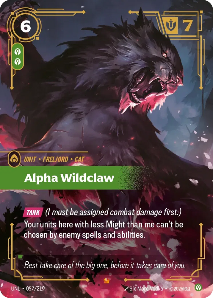 Alpha Wildclaw - Unleashed (UNL 057/219)