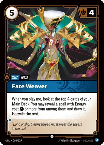 Fate Weaver - Unleashed (UNL 064/219)