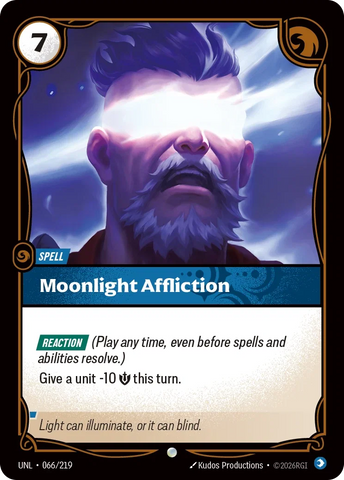 Moonlight Affliction - Unleashed (UNL 066/219)