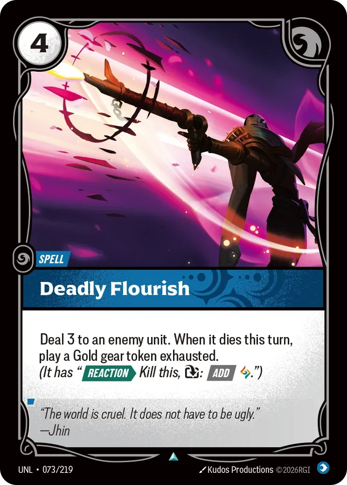 Deadly Flourish - Unleashed (UNL 073/219)