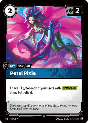 Petal Pixie - Unleashed (UNL 076/219)