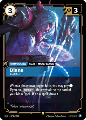 Diana Lunari - Unleashed (UNL 079a/219) (Alt Art)