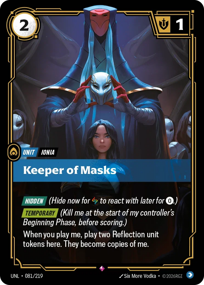 Keeper of Masks - Unleashed (UNL 081/219)